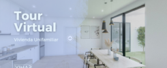 Tour Virtual de una Vivienda Unifamiliar en Ibiza . render panorámico